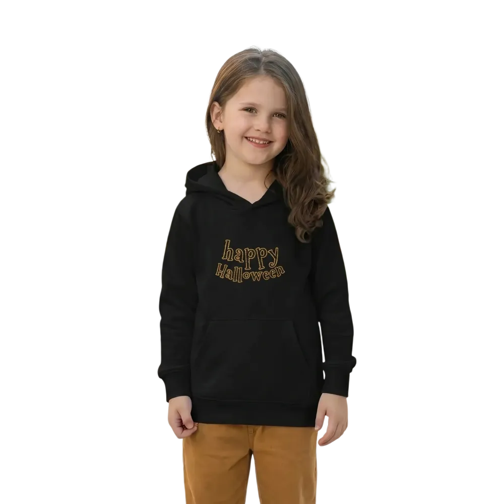 Doppelter Halloween Kapuzenpullover für Kinder, unisex Hoodie mit Halloween-Grafik, 4-12 Jahre, BUYATHOME24