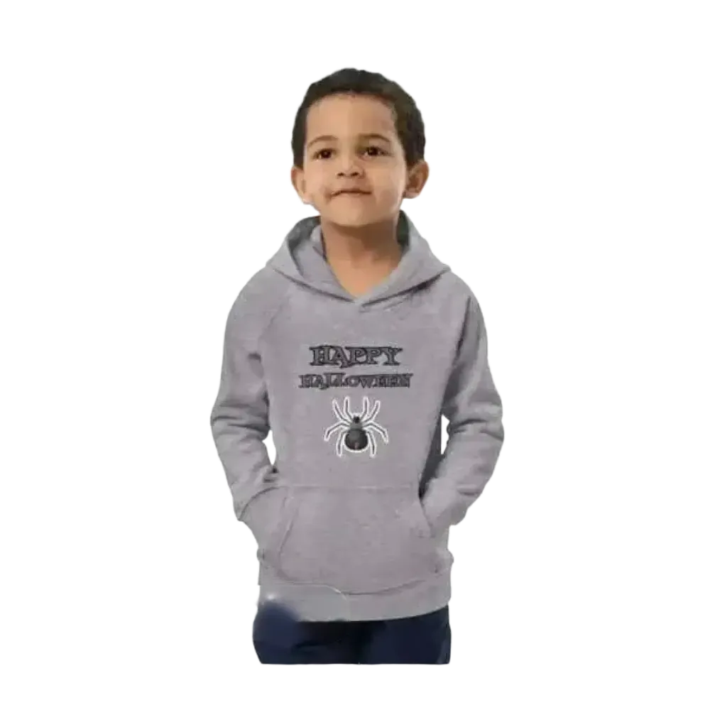 Kinder-Hoodie mit Spinnen-Motiv, Baumwoll-Grafik-Hoodie für Jungen, unisex, 4-12 Jahre, bequem und kinderfreundlich