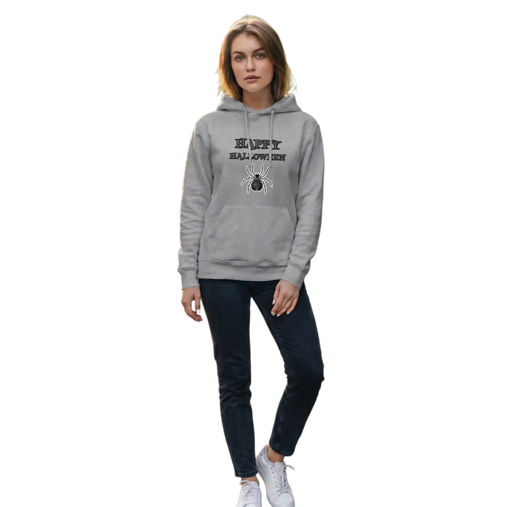 Halloween Kapuzenpullover für Kinder mit Spinnenmotiv, Unisex Hoodie, geeignet für 4-12 Jahre, von BUYATHOME24