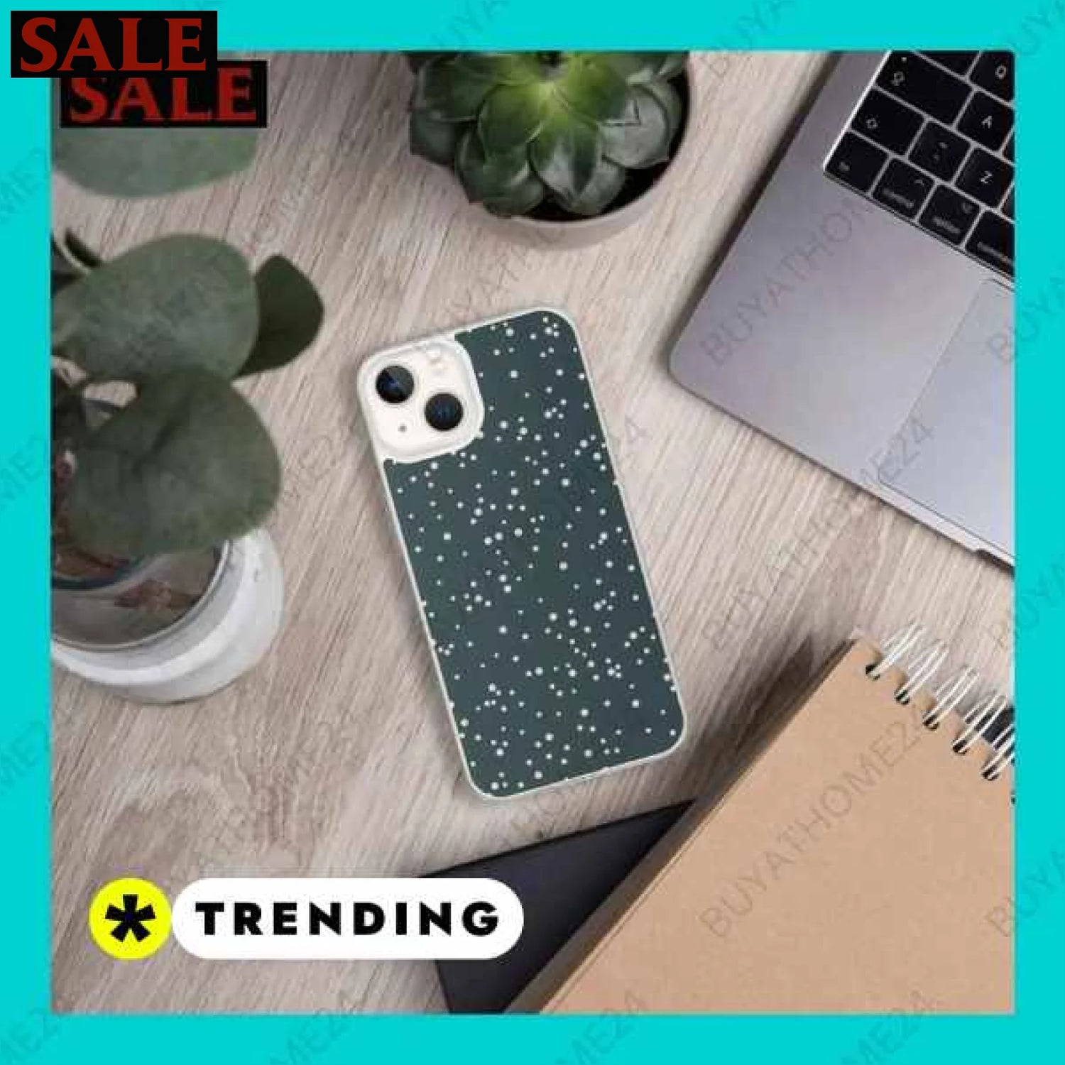 • Mobiltelefon Tasche I Handyhülle für iPhone  Textildruck BUYATHOME24, T-Shirts BUYATHOME24, Hoodies BUYATHOME24,  Hosen BUYATHOME24, Jacken BUYATHOME24, Schuhe BUYATHOME24