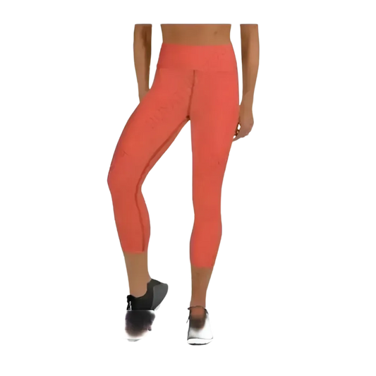 Damen Capri-Leggings von BUYATHOME24 mit UV-Schutz und 4-Wege-Stretch, in XS bis XL, ideal für Yoga und Freizeit.