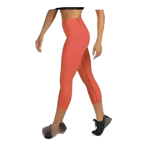 Damen Capri-Leggings von BUYATHOME24 mit UV-Schutz und 4-Wege-Stretch, in XS bis XL, für Yoga und Freizeit.