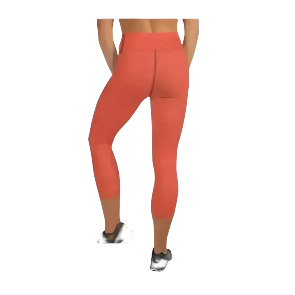 Damen Capri-Leggings von BUYATHOME24 mit UV-Schutz und 4-Wege-Stretch, in XS bis XL, ideal für Yoga und Freizeit.
