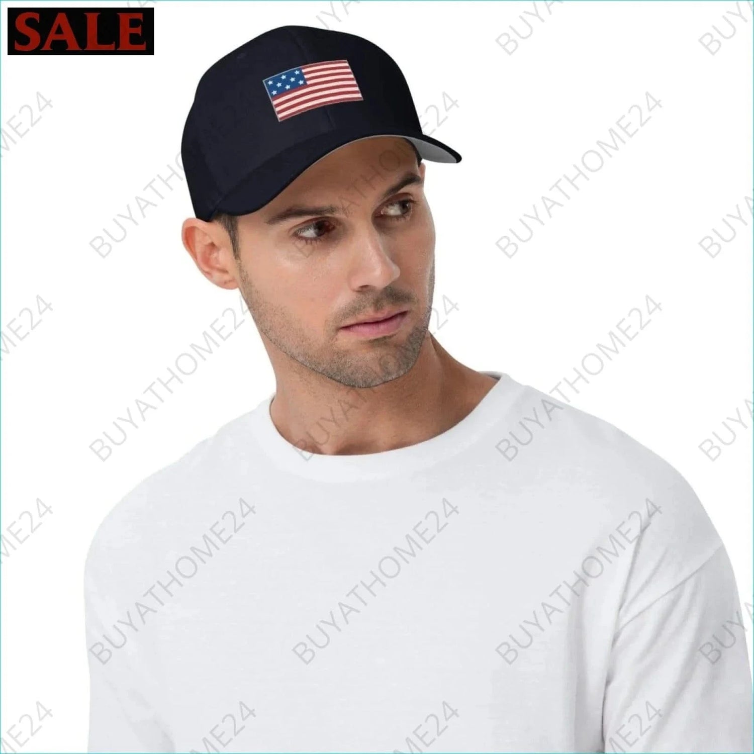 Herren Baseball Cap 54 cm - 60 cm - BUYATHOME24 - bestickt - GERMANY - Baseball Cap, HERRENMODE, YOUR STYLE