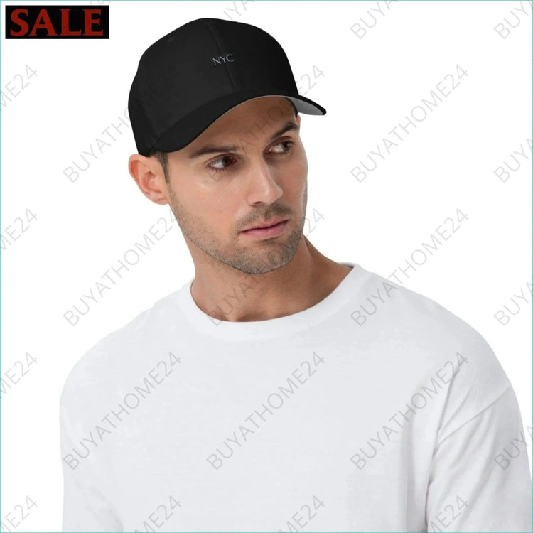 Herren Baseball Cap 54 cm - 60 cm - BUYATHOME24 - bestickt - GERMANY - Baseball Cap, HERRENMODE