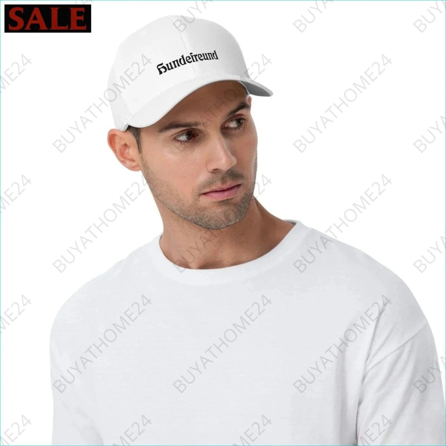 Herren Baseball Cap 54 cm - 60 cm - BUYATHOME24 - bestickt - GERMANY - Baseball Cap, HERRENMODE, YOUR STYLE