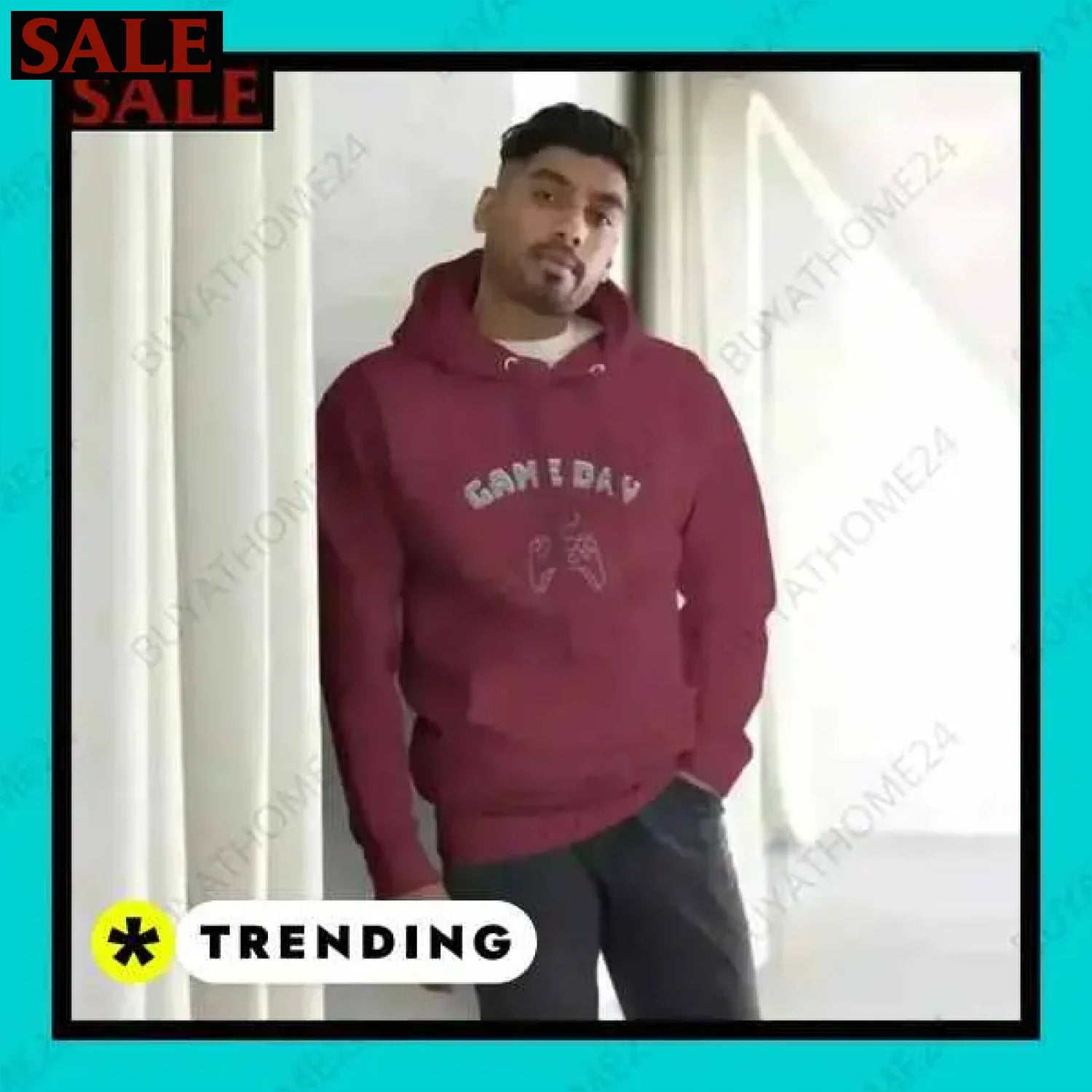 • Kapuzenpullover I Herren & Damen Hoodie S-3XL  Textildruck BUYATHOME24, T-Shirts BUYATHOME24, Hoodies BUYATHOME24,  Hosen BUYATHOME24, Jacken BUYATHOME24, Schuhe BUYATHOME24