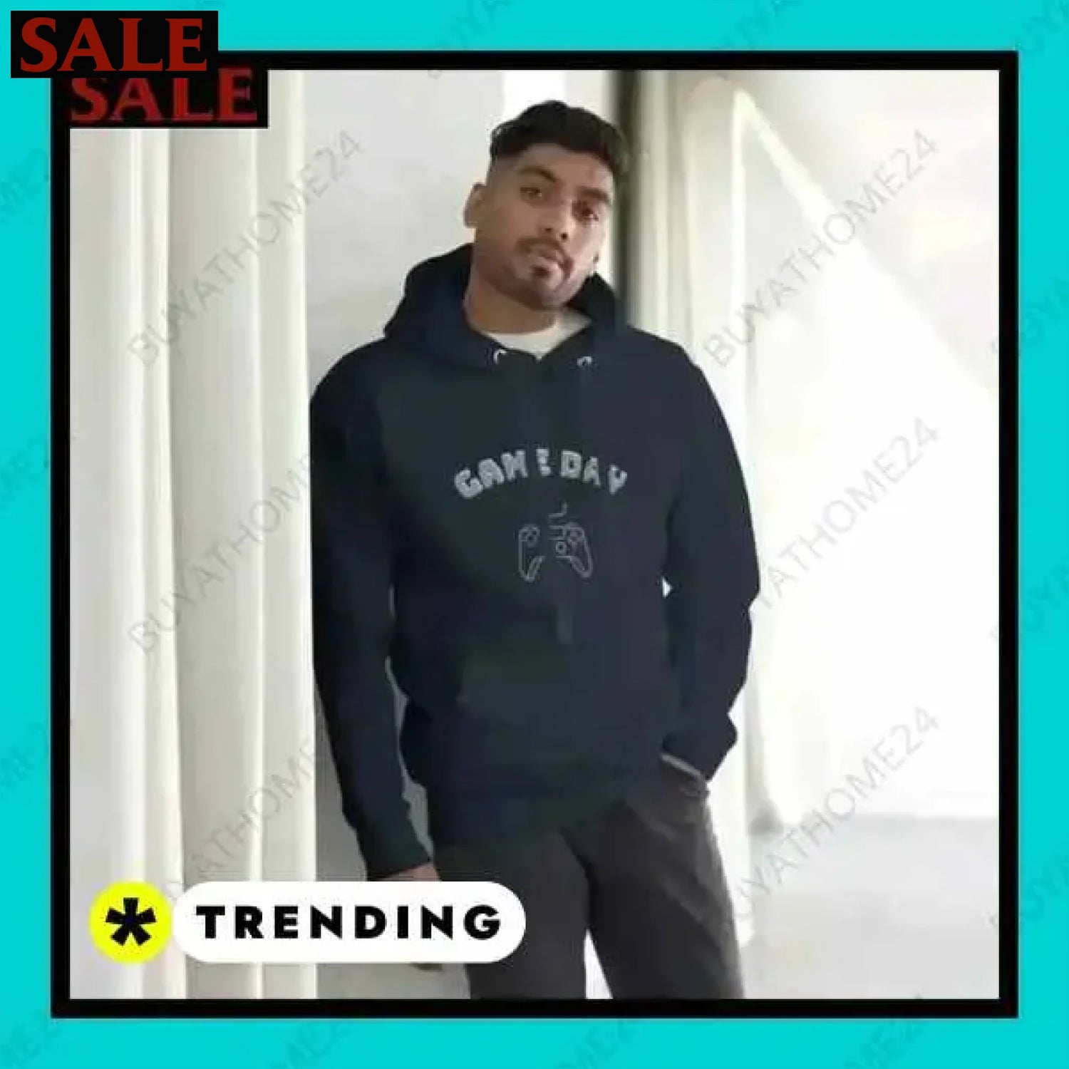 • Kapuzenpullover I Herren & Damen Hoodie S-3XL  Textildruck BUYATHOME24, T-Shirts BUYATHOME24, Hoodies BUYATHOME24,  Hosen BUYATHOME24, Jacken BUYATHOME24, Schuhe BUYATHOME24