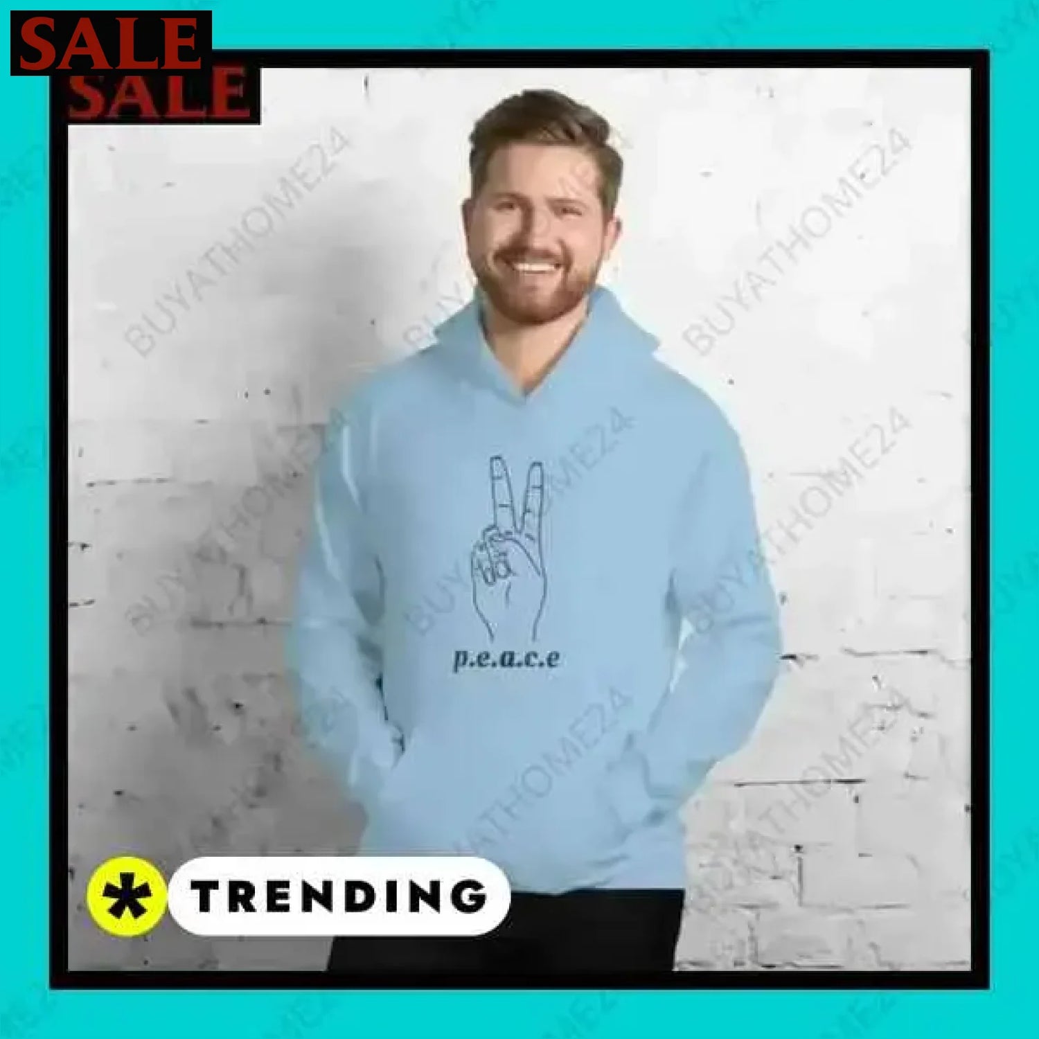 • Kapuzenpullover I Herren & Damen Hoodie S - 5XL  Textildruck BUYATHOME24, T-Shirts BUYATHOME24, Hoodies BUYATHOME24,  Hosen BUYATHOME24, Jacken BUYATHOME24, Schuhe BUYATHOME24