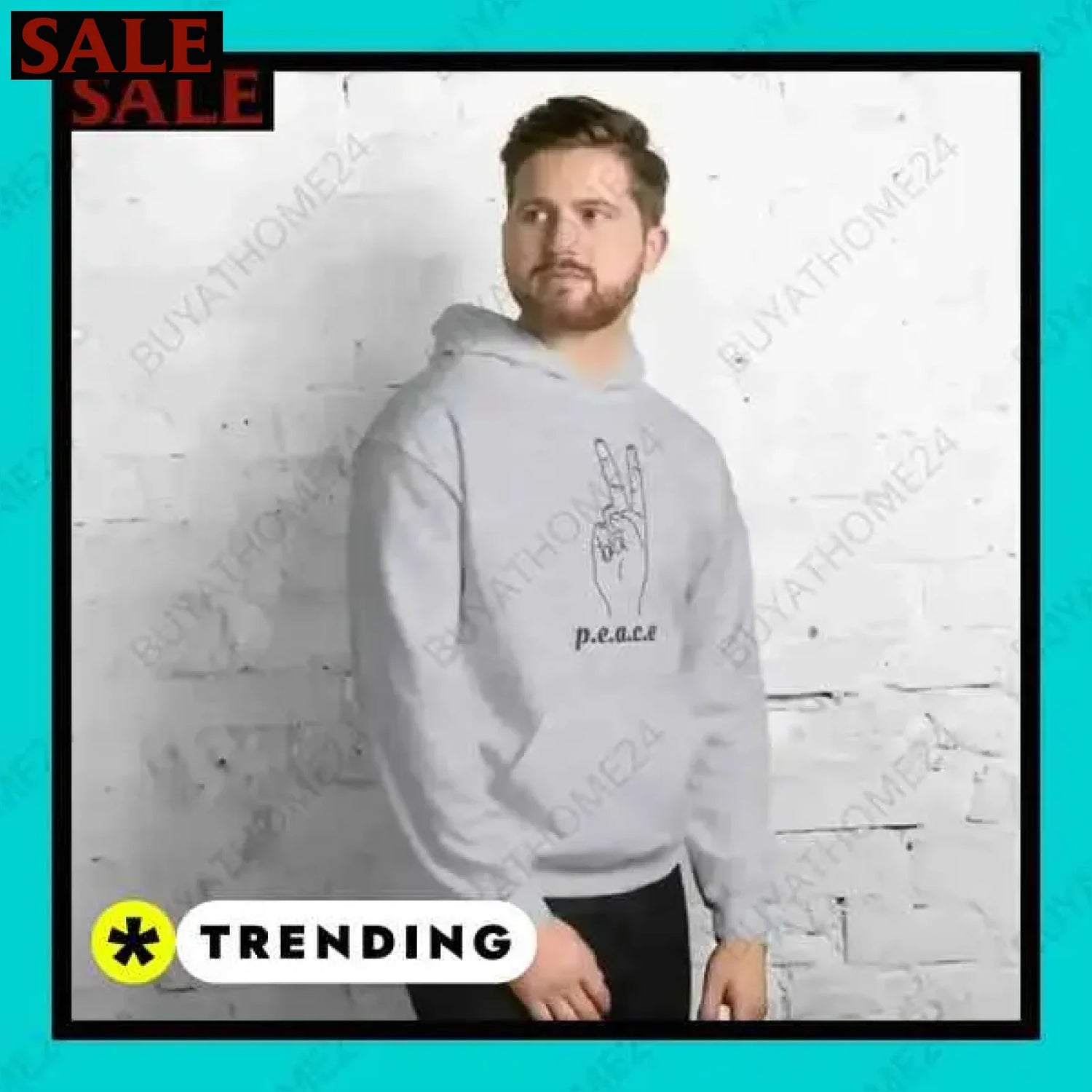 • Kapuzenpullover I Herren & Damen Hoodie S - 5XL  Textildruck BUYATHOME24, T-Shirts BUYATHOME24, Hoodies BUYATHOME24,  Hosen BUYATHOME24, Jacken BUYATHOME24, Schuhe BUYATHOME24