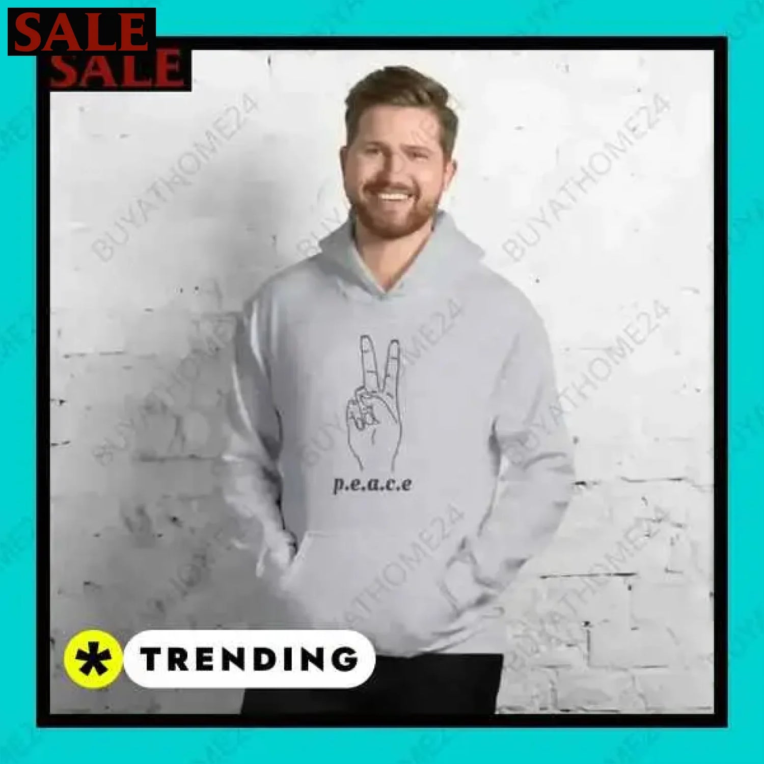 • Kapuzenpullover I Herren & Damen Hoodie S - 5XL  Textildruck BUYATHOME24, T-Shirts BUYATHOME24, Hoodies BUYATHOME24,  Hosen BUYATHOME24, Jacken BUYATHOME24, Schuhe BUYATHOME24
