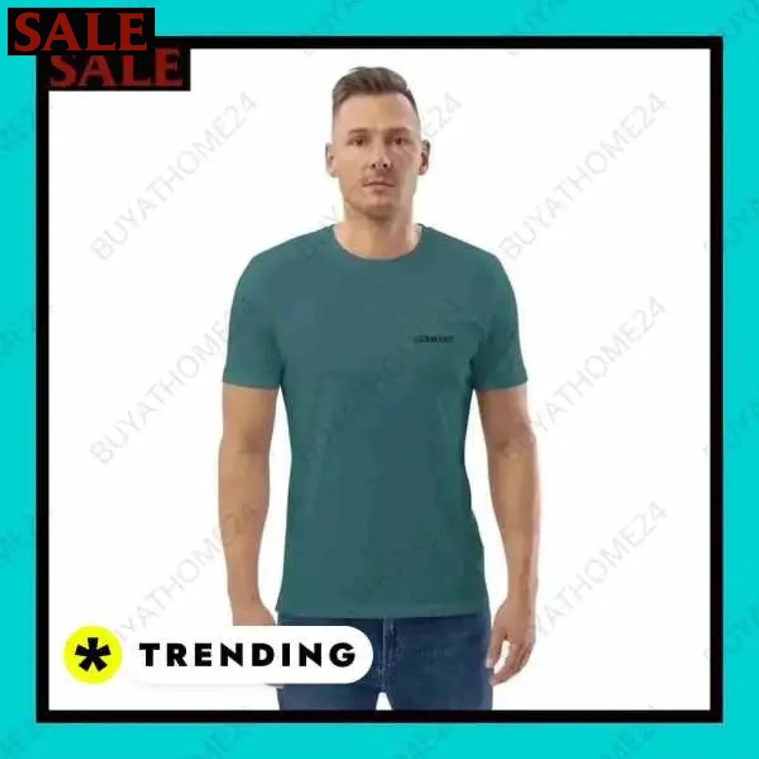 Herren Baumwolle T-Shirt in S bis 2XL für jeden Anlass  Textildruck BUYATHOME24, T-Shirts BUYATHOME24, Hoodies BUYATHOME24,  Hosen BUYATHOME24, Jacken BUYATHOME24, Schuhe BUYATHOME24