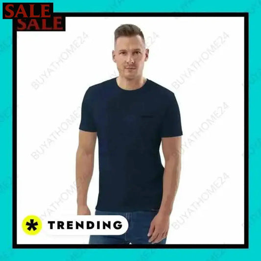 SALE % Rundhalsshirts I Kurzarm Besticktes Unisex T-Shirt S-2XL BUYATHOME24®