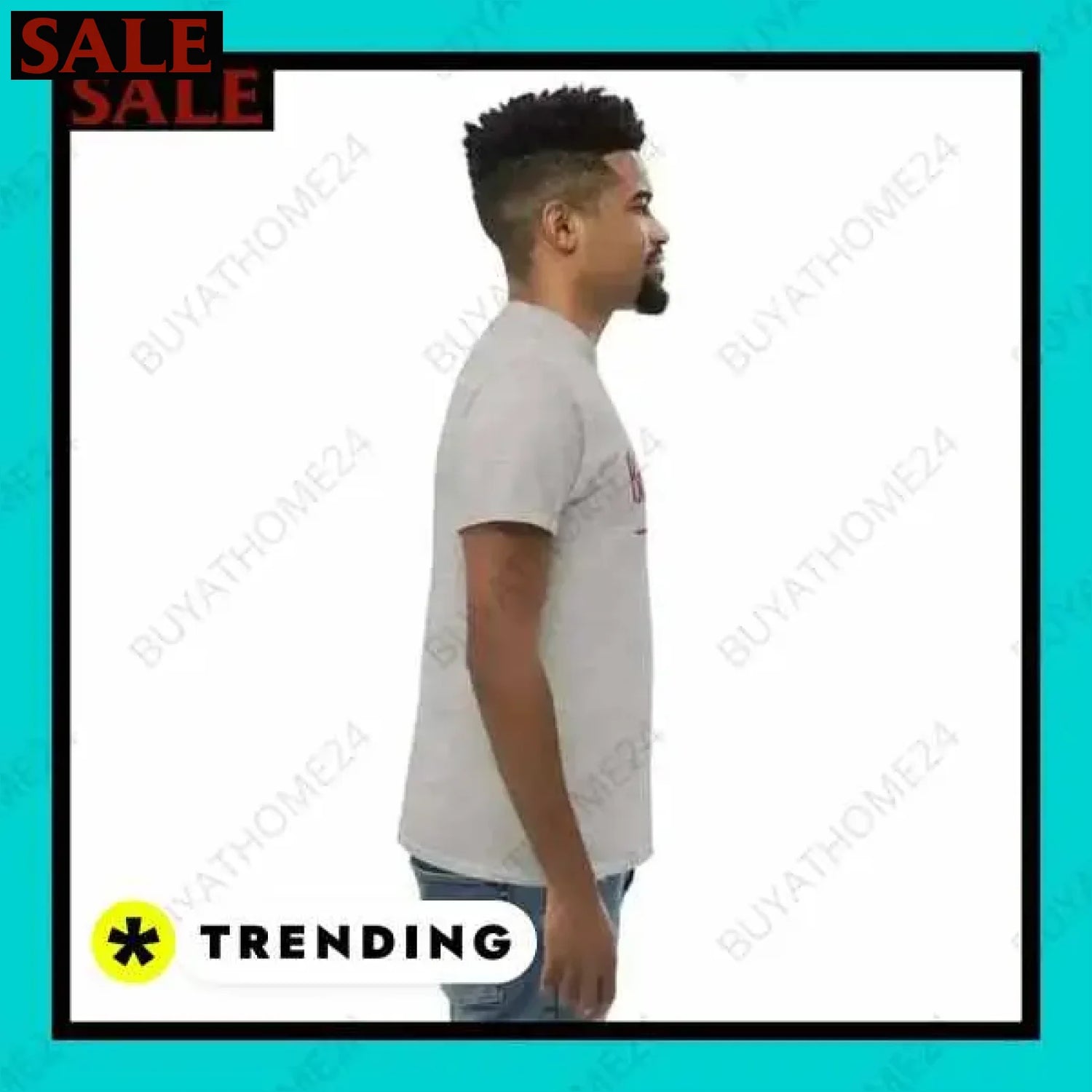 Herren Baumwolle T-Shirt in S bis 5XL für jeden Anlass  Textildruck BUYATHOME24, T-Shirts BUYATHOME24, Hoodies BUYATHOME24,  Hosen BUYATHOME24, Jacken BUYATHOME24, Schuhe BUYATHOME24