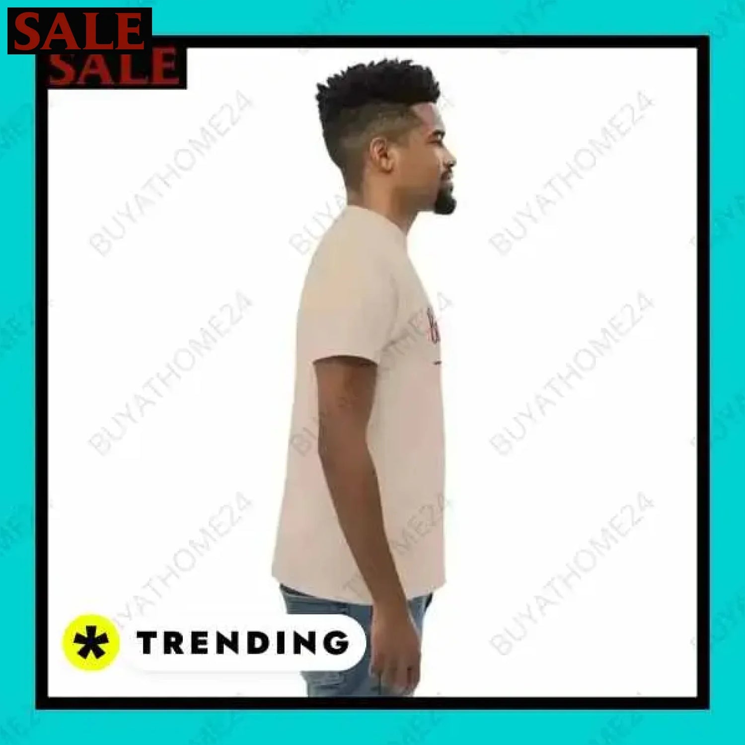 Herren Baumwolle T-Shirt in S bis 5XL für jeden Anlass  Textildruck BUYATHOME24, T-Shirts BUYATHOME24, Hoodies BUYATHOME24,  Hosen BUYATHOME24, Jacken BUYATHOME24, Schuhe BUYATHOME24