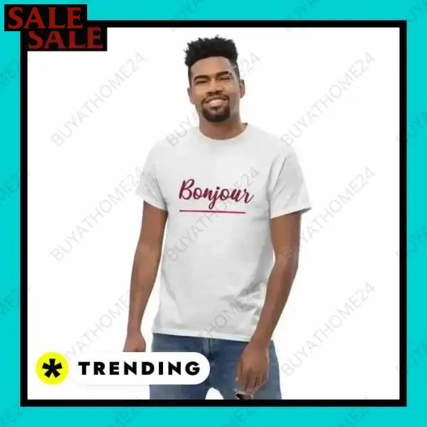 Herren Baumwolle T-Shirt in S bis 5XL für jeden Anlass  Textildruck BUYATHOME24, T-Shirts BUYATHOME24, Hoodies BUYATHOME24,  Hosen BUYATHOME24, Jacken BUYATHOME24, Schuhe BUYATHOME24