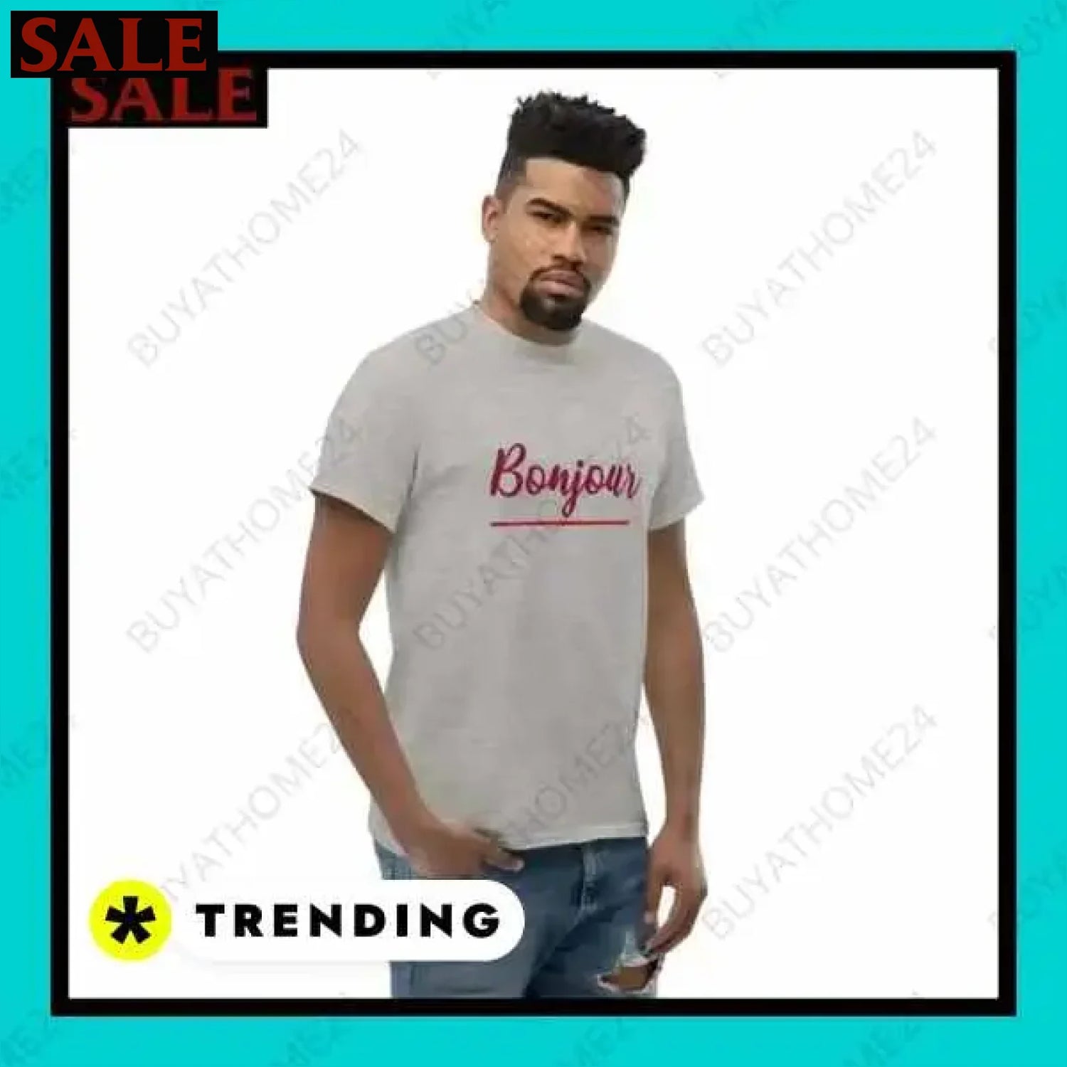 Herren Baumwolle T-Shirt in S bis 5XL für jeden Anlass  Textildruck BUYATHOME24, T-Shirts BUYATHOME24, Hoodies BUYATHOME24,  Hosen BUYATHOME24, Jacken BUYATHOME24, Schuhe BUYATHOME24