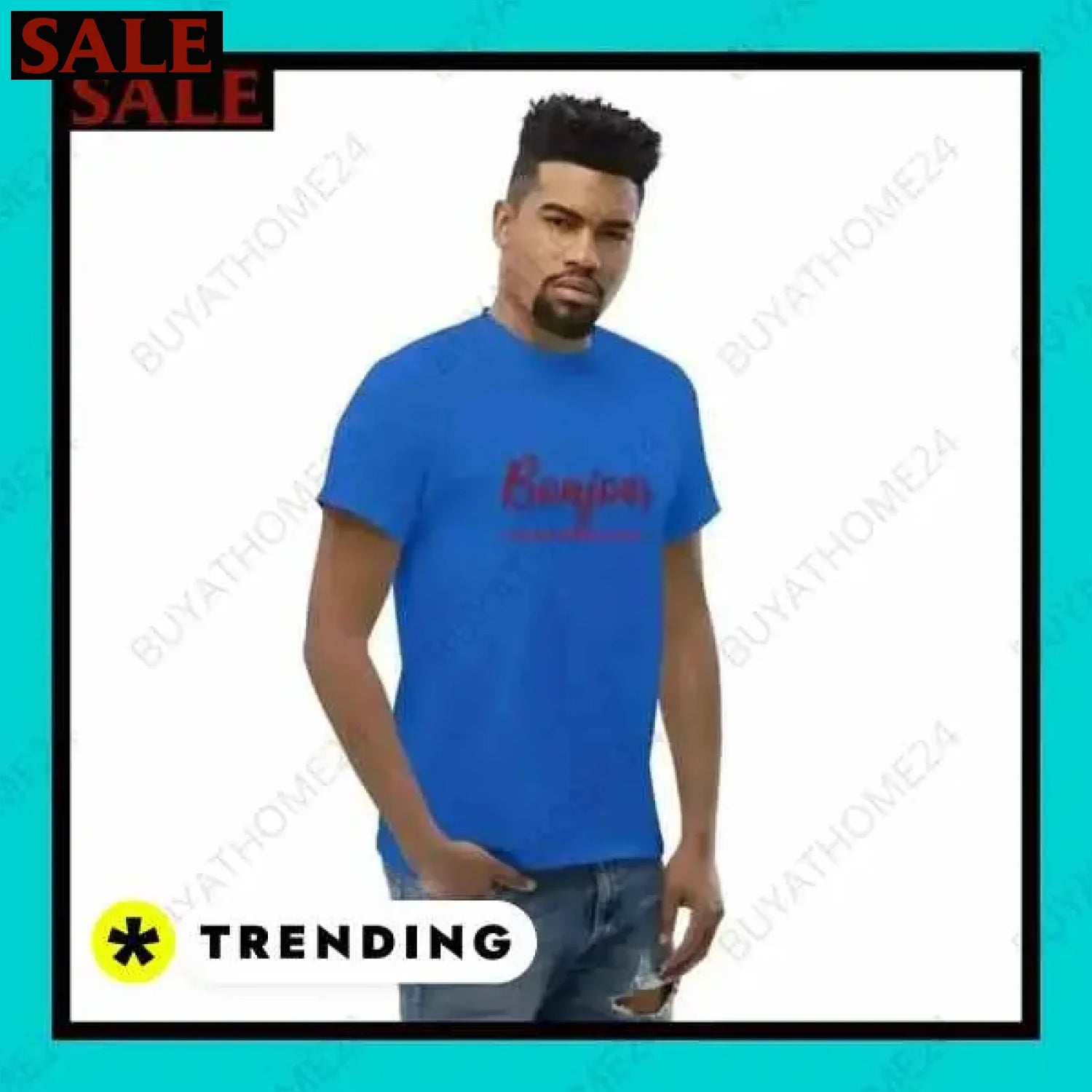 Herren Baumwolle T-Shirt in S bis 5XL für jeden Anlass  Textildruck BUYATHOME24, T-Shirts BUYATHOME24, Hoodies BUYATHOME24,  Hosen BUYATHOME24, Jacken BUYATHOME24, Schuhe BUYATHOME24