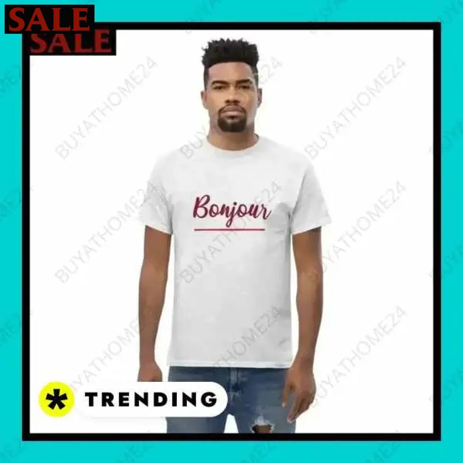 Herren Baumwolle T-Shirt in S bis 5XL für jeden Anlass  Textildruck BUYATHOME24, T-Shirts BUYATHOME24, Hoodies BUYATHOME24,  Hosen BUYATHOME24, Jacken BUYATHOME24, Schuhe BUYATHOME24