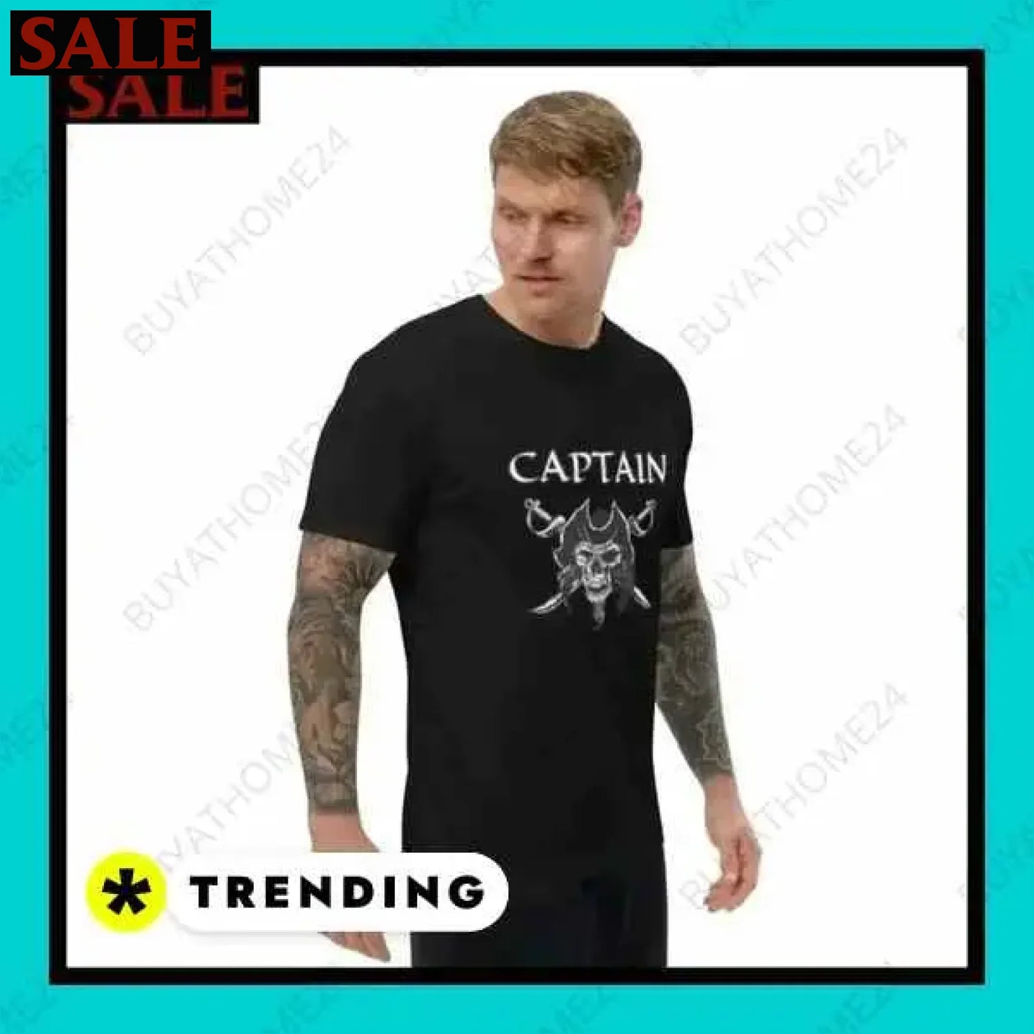Herren Baumwolle T-Shirt XS bis 3XL für stilvollen Komfort  Textildruck BUYATHOME24, T-Shirts BUYATHOME24, Hoodies BUYATHOME24,  Hosen BUYATHOME24, Jacken BUYATHOME24, Schuhe BUYATHOME24
