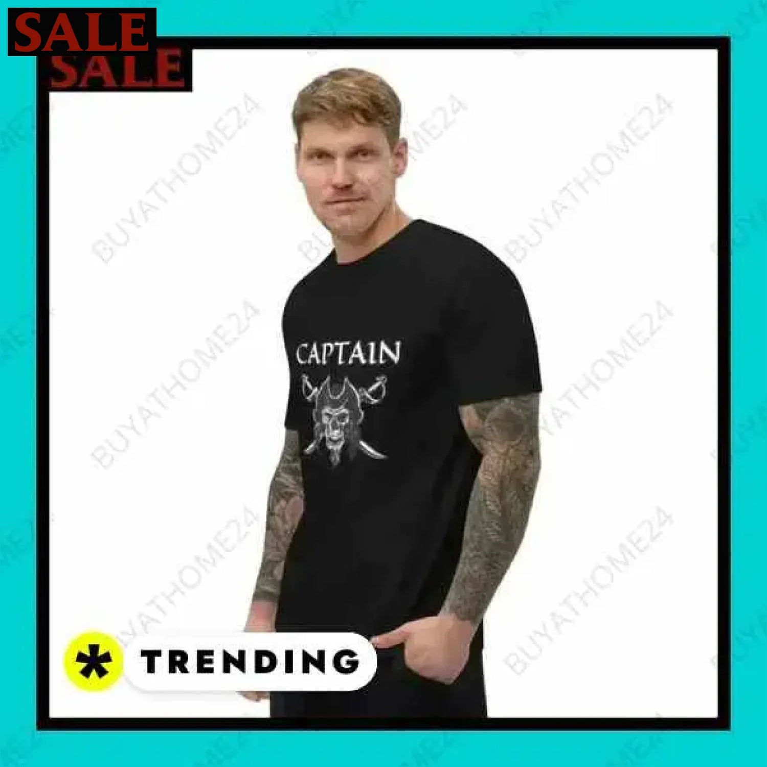Herren Baumwolle T-Shirt XS bis 3XL für stilvollen Komfort  Textildruck BUYATHOME24, T-Shirts BUYATHOME24, Hoodies BUYATHOME24,  Hosen BUYATHOME24, Jacken BUYATHOME24, Schuhe BUYATHOME24