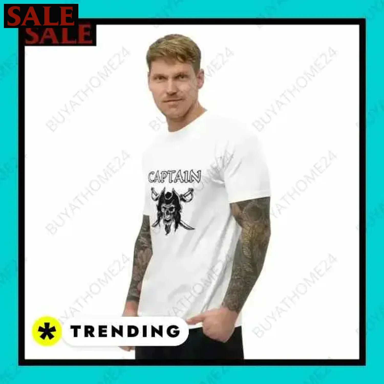 Herren Baumwolle T-Shirt XS bis 3XL für stilvollen Komfort  Textildruck BUYATHOME24, T-Shirts BUYATHOME24, Hoodies BUYATHOME24,  Hosen BUYATHOME24, Jacken BUYATHOME24, Schuhe BUYATHOME24