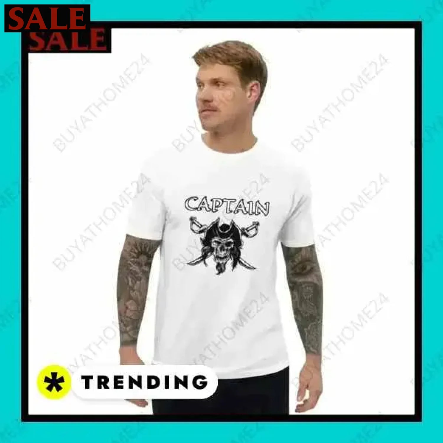 Herren Baumwolle T-Shirt XS bis 3XL für stilvollen Komfort  Textildruck BUYATHOME24, T-Shirts BUYATHOME24, Hoodies BUYATHOME24,  Hosen BUYATHOME24, Jacken BUYATHOME24, Schuhe BUYATHOME24