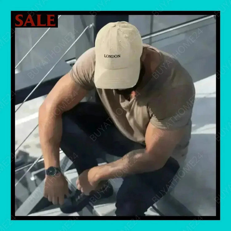 Herren Dad Cap im Used-Look 48cm-55 cm - BUYATHOME24 - bestickt - GERMANY - Dad Cap, HERRENMODE, YOUR STYLE