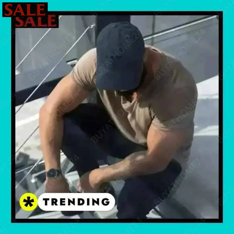 Herren Dad Cap Sommer Cap aus Baumwolle in flexibler Einheitsgröße  Textildruck BUYATHOME24, T-Shirts BUYATHOME24, Hoodies BUYATHOME24,  Hosen BUYATHOME24, Jacken BUYATHOME24, Schuhe BUYATHOME24