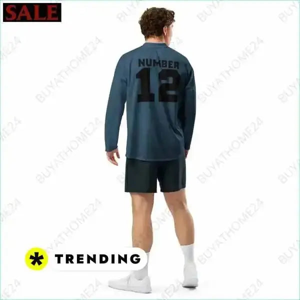 🏷️V-Ausschnitt UPF50+ Unisex Trikot Textildruck Grafik Freizeit T-Shirt BUYATHOME24®