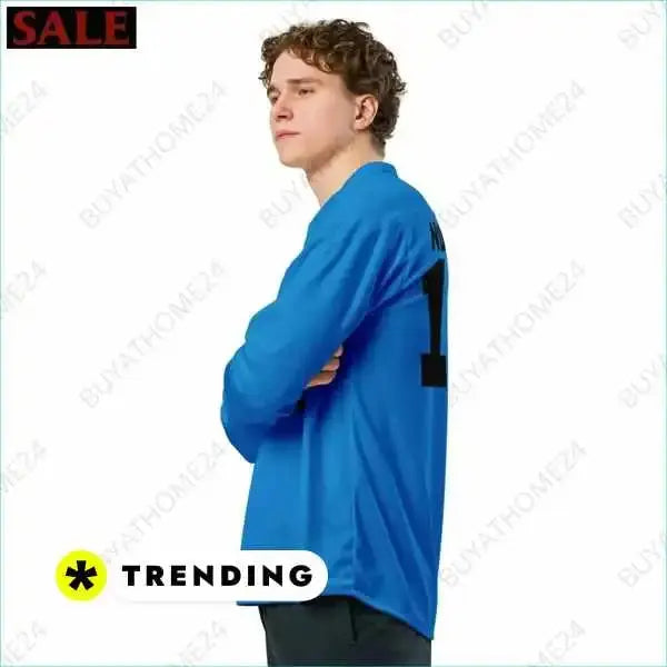 🏷️UPF50+ Unisex Trikot Stretchstoff Sportshirt Grafik Atmungsaktiv BUYATHOME24®
