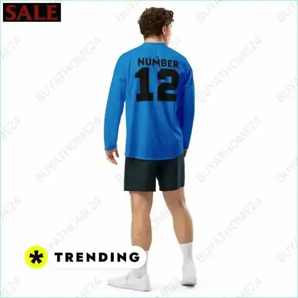 🏷️UPF50+ Unisex Trikot Stretchstoff Sportshirt Grafik Atmungsaktiv BUYATHOME24®