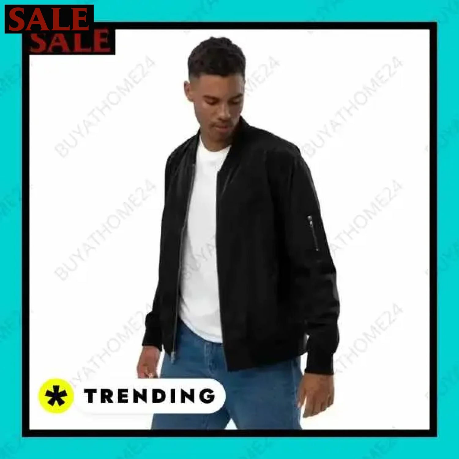 • Pilotenjacke I Herren Damen Fliegerjacke XS-3XL  Textildruck BUYATHOME24, T-Shirts BUYATHOME24, Hoodies BUYATHOME24,  Hosen BUYATHOME24, Jacken BUYATHOME24, Schuhe BUYATHOME24