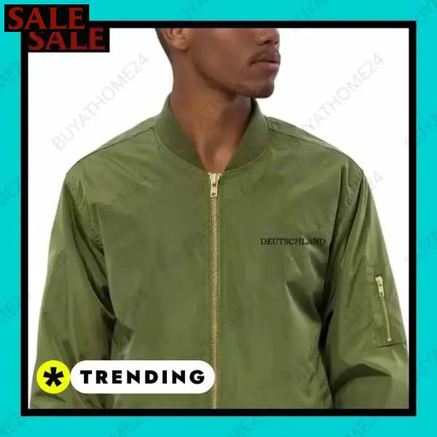 • Pilotenjacke I Herren Damen Fliegerjacke XS-3XL  Textildruck BUYATHOME24, T-Shirts BUYATHOME24, Hoodies BUYATHOME24,  Hosen BUYATHOME24, Jacken BUYATHOME24, Schuhe BUYATHOME24