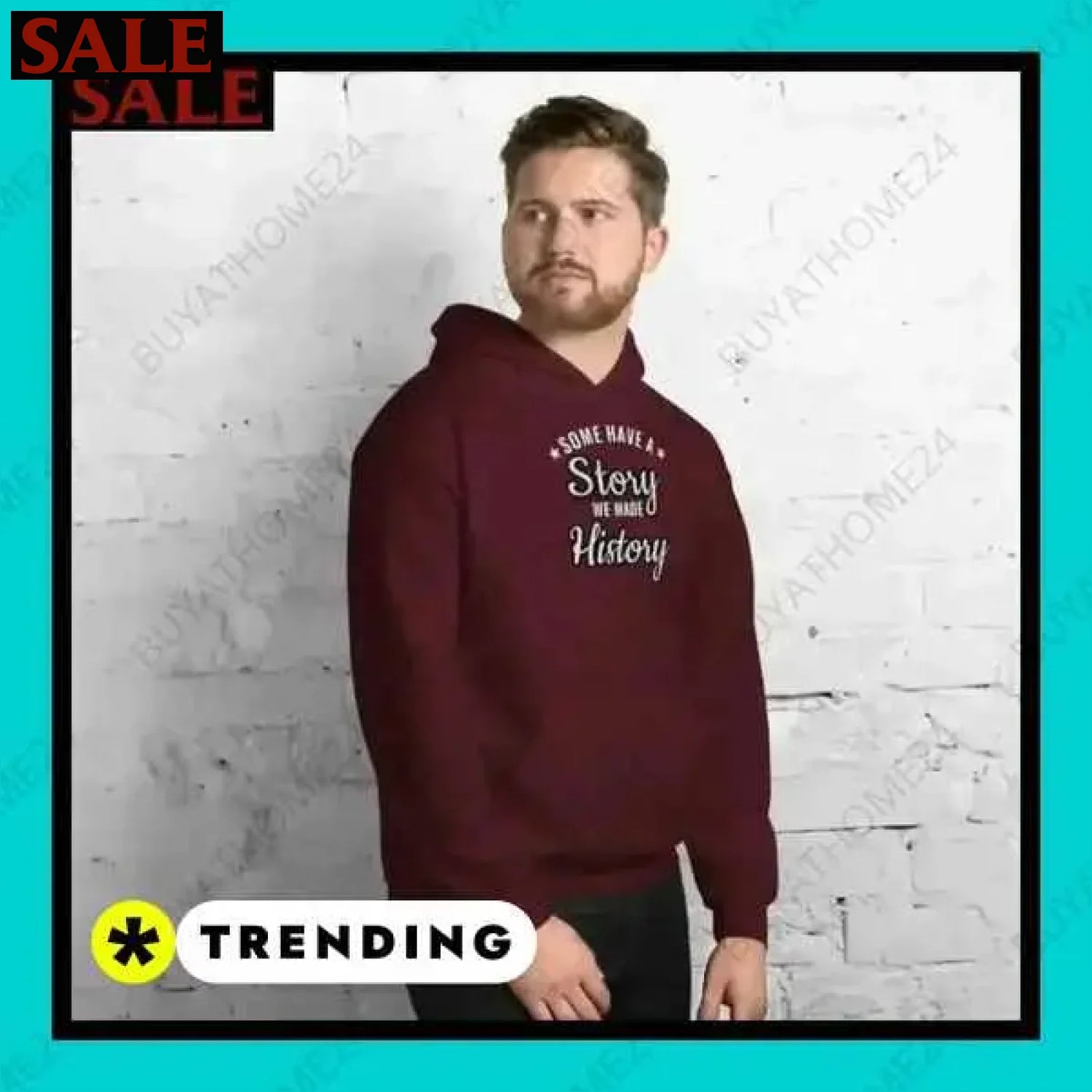 Herren Hoodie aus Baumwolle kaufen bei buyathome24 i Kapuzenpullover für Herren  Textildruck BUYATHOME24, T-Shirts BUYATHOME24, Hoodies BUYATHOME24,  Hosen BUYATHOME24, Jacken BUYATHOME24, Schuhe BUYATHOME24