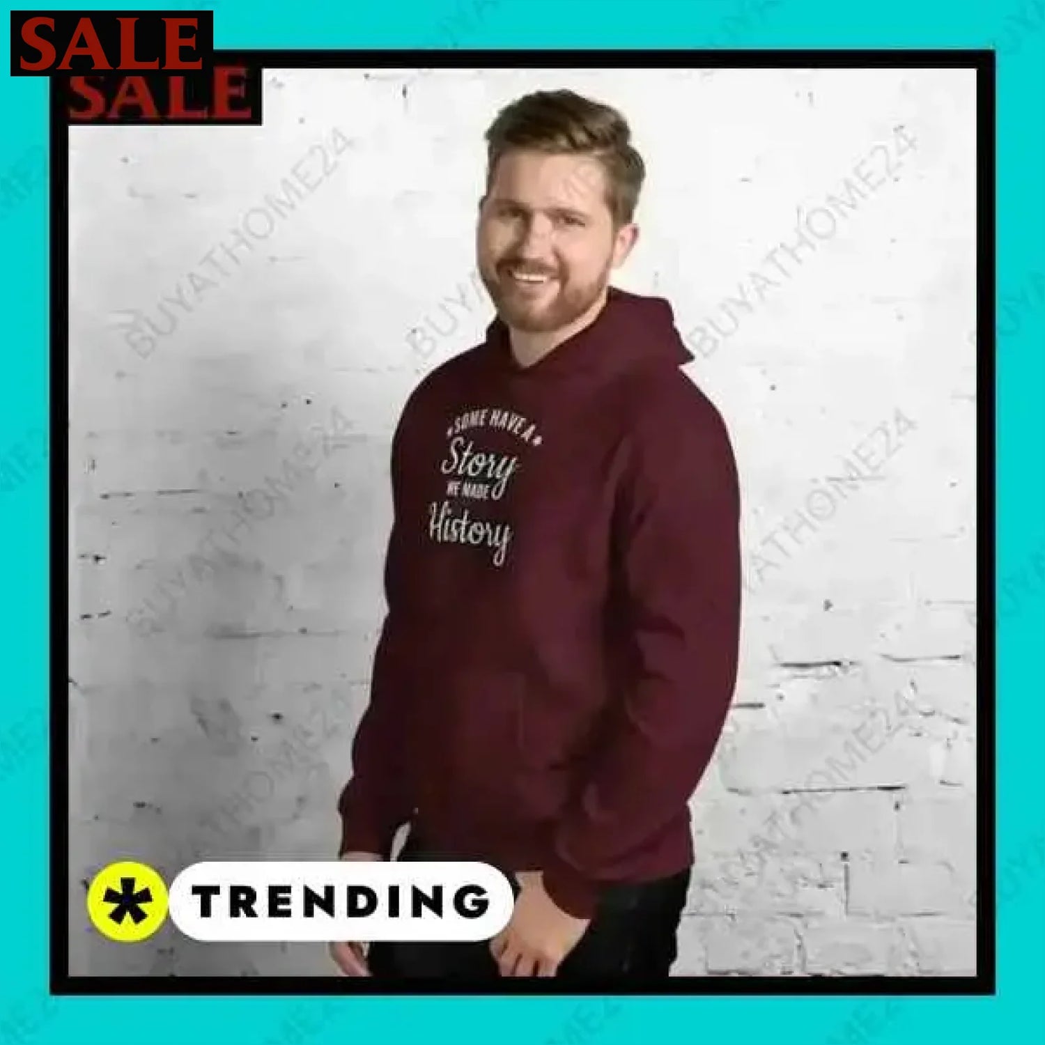 Herren Hoodie aus Baumwolle kaufen bei buyathome24 i Kapuzenpullover für Herren  Textildruck BUYATHOME24, T-Shirts BUYATHOME24, Hoodies BUYATHOME24,  Hosen BUYATHOME24, Jacken BUYATHOME24, Schuhe BUYATHOME24