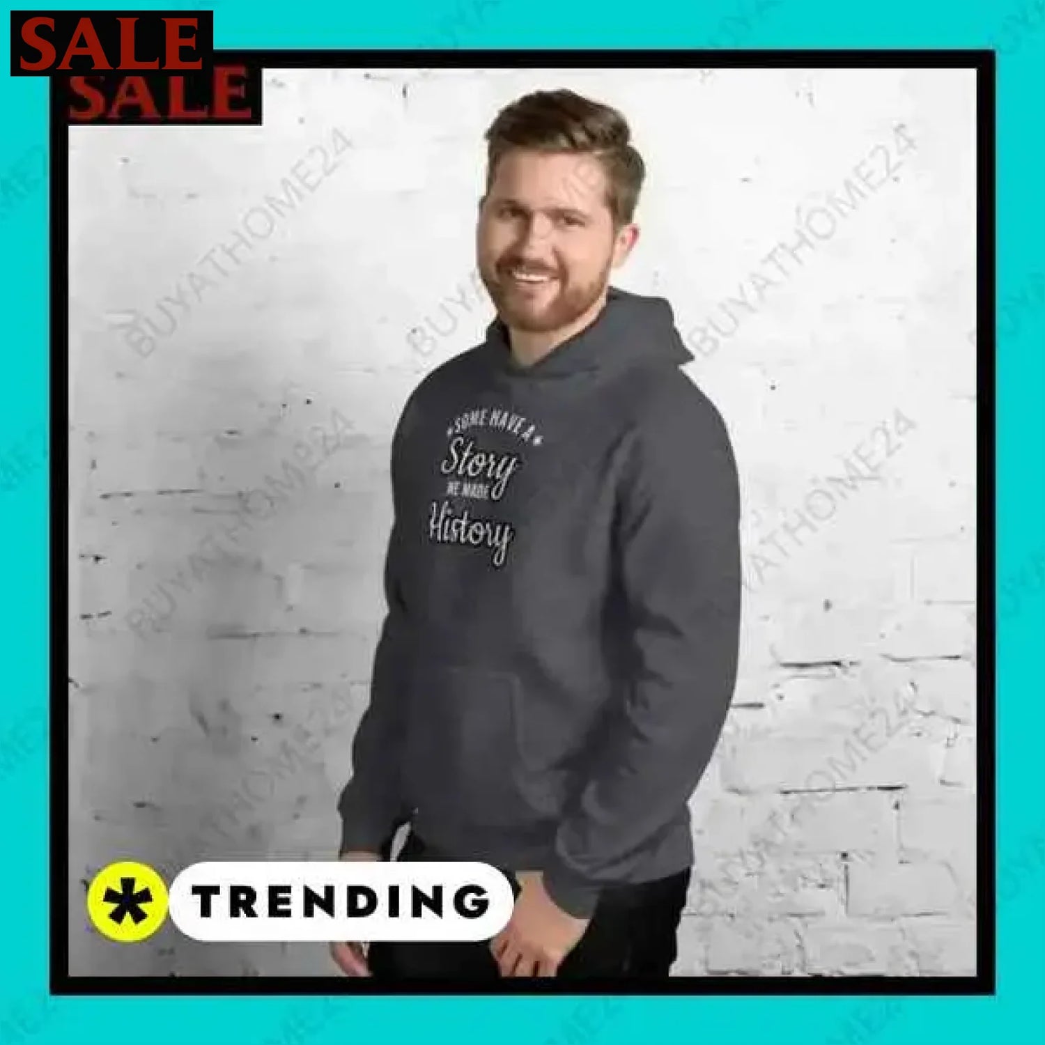 Herren Hoodie aus Baumwolle kaufen bei buyathome24 i Kapuzenpullover für Herren  Textildruck BUYATHOME24, T-Shirts BUYATHOME24, Hoodies BUYATHOME24,  Hosen BUYATHOME24, Jacken BUYATHOME24, Schuhe BUYATHOME24