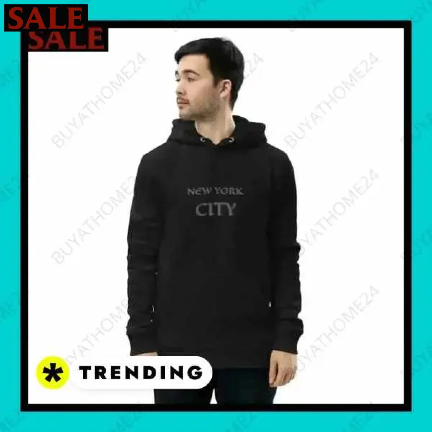 • Kapuzenpullover I Herren & Damen Hoodie S-2XL  Textildruck BUYATHOME24, T-Shirts BUYATHOME24, Hoodies BUYATHOME24,  Hosen BUYATHOME24, Jacken BUYATHOME24, Schuhe BUYATHOME24