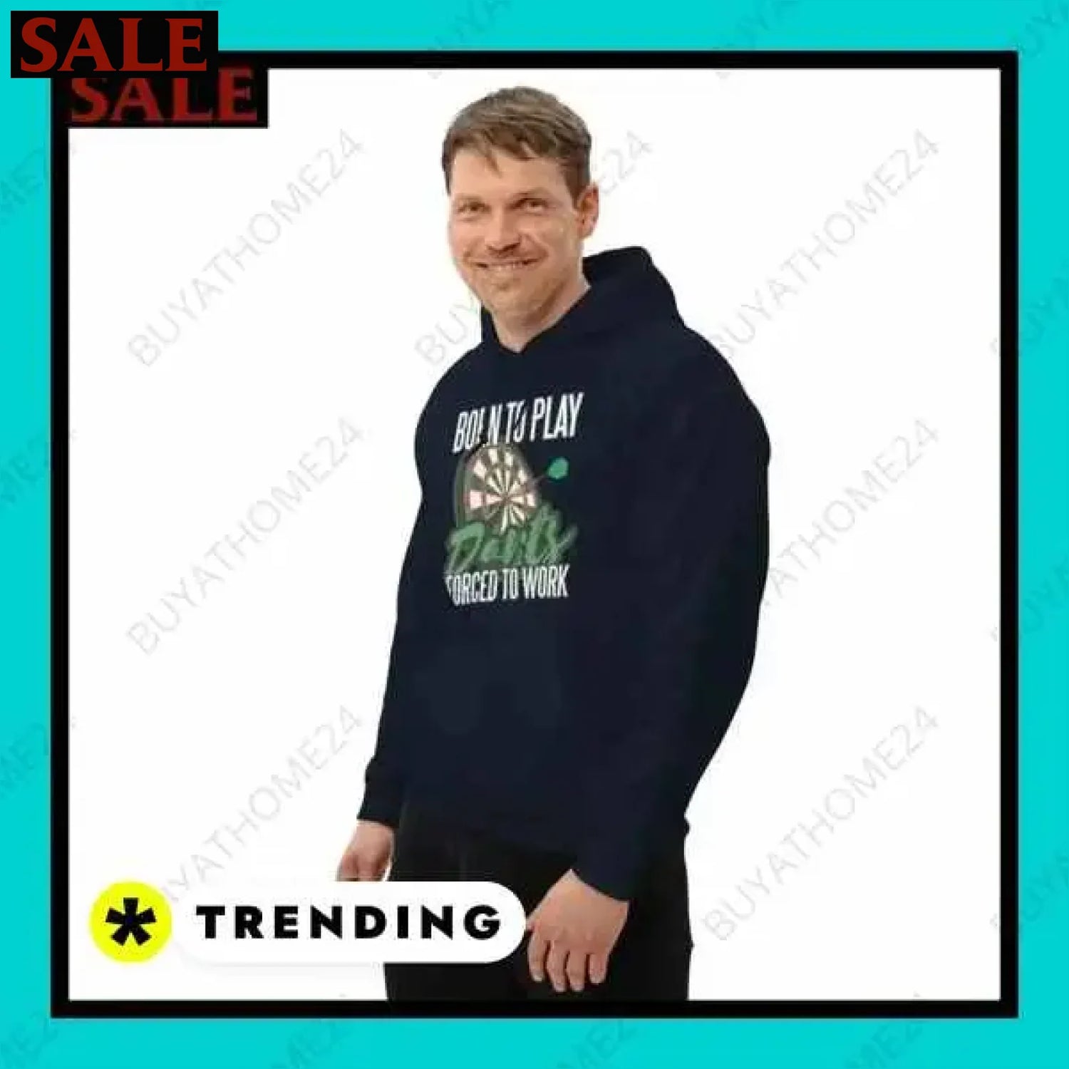 Herren Hoodie im Kapuzenpullover Stil bei BuyAtHome24 I Herren & Damen  Textildruck BUYATHOME24, T-Shirts BUYATHOME24, Hoodies BUYATHOME24,  Hosen BUYATHOME24, Jacken BUYATHOME24, Schuhe BUYATHOME24
