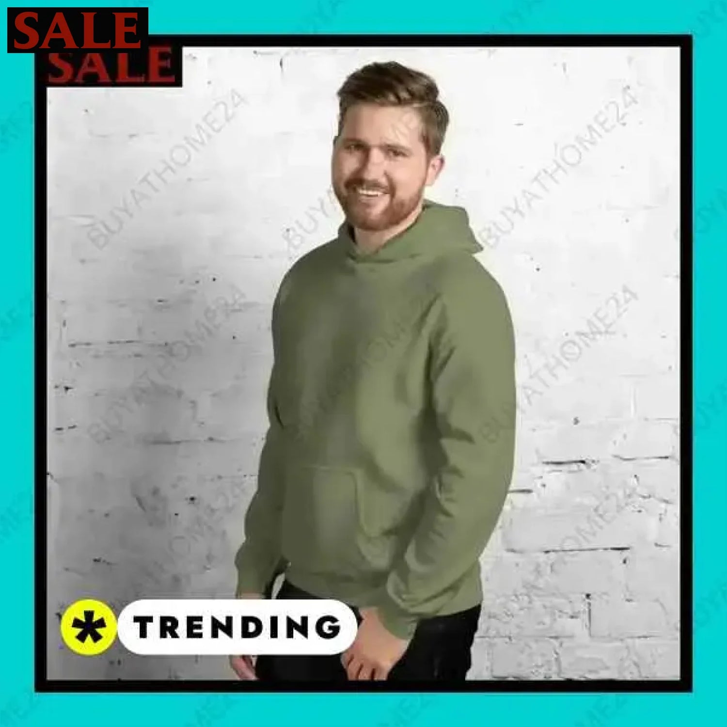 Herren Hoodie in vielen Größen kaufen bei buyathome24 i Kapuzenpullover  Textildruck BUYATHOME24, T-Shirts BUYATHOME24, Hoodies BUYATHOME24,  Hosen BUYATHOME24, Jacken BUYATHOME24, Schuhe BUYATHOME24