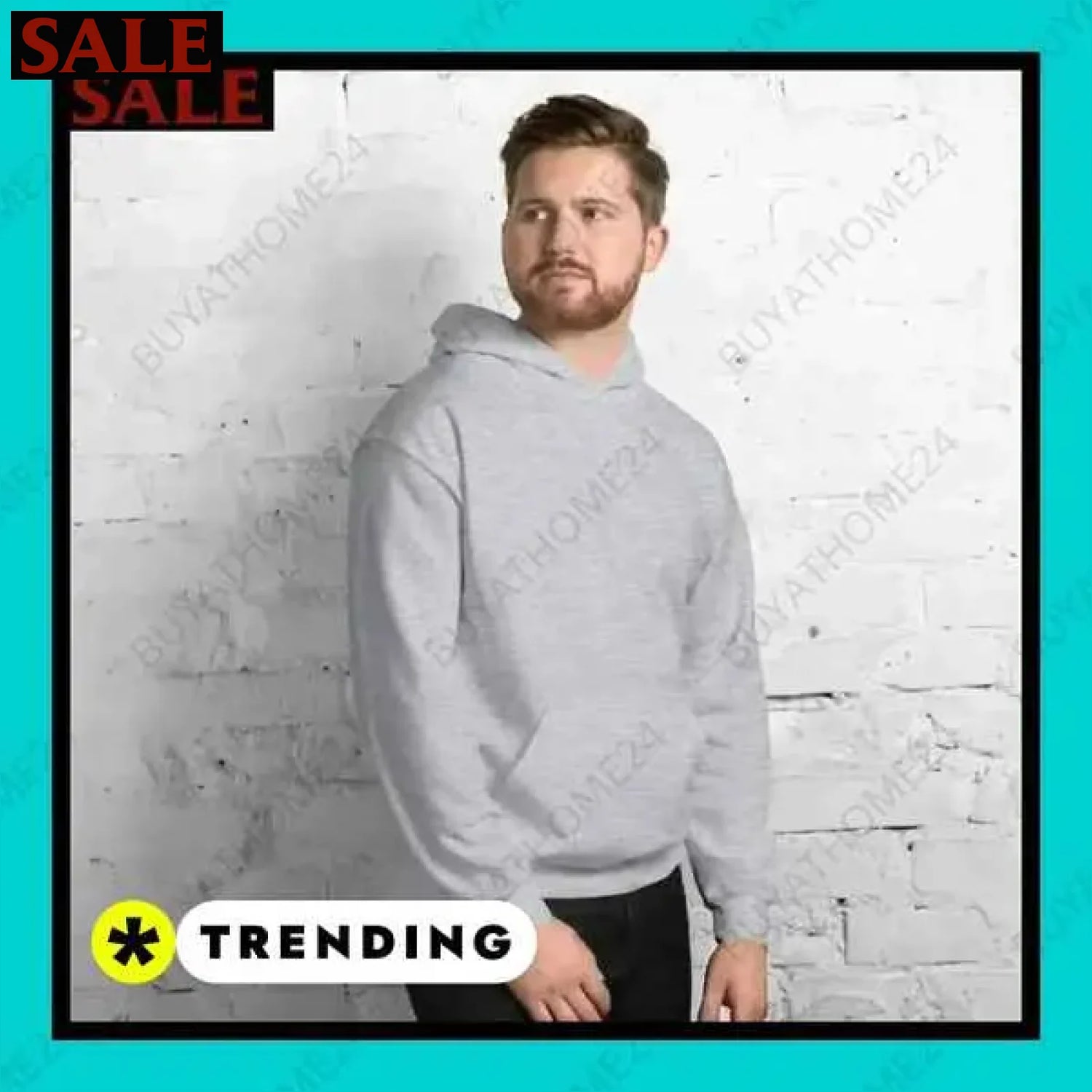 Herren Hoodie in vielen Größen kaufen bei buyathome24 i Kapuzenpullover  Textildruck BUYATHOME24, T-Shirts BUYATHOME24, Hoodies BUYATHOME24,  Hosen BUYATHOME24, Jacken BUYATHOME24, Schuhe BUYATHOME24