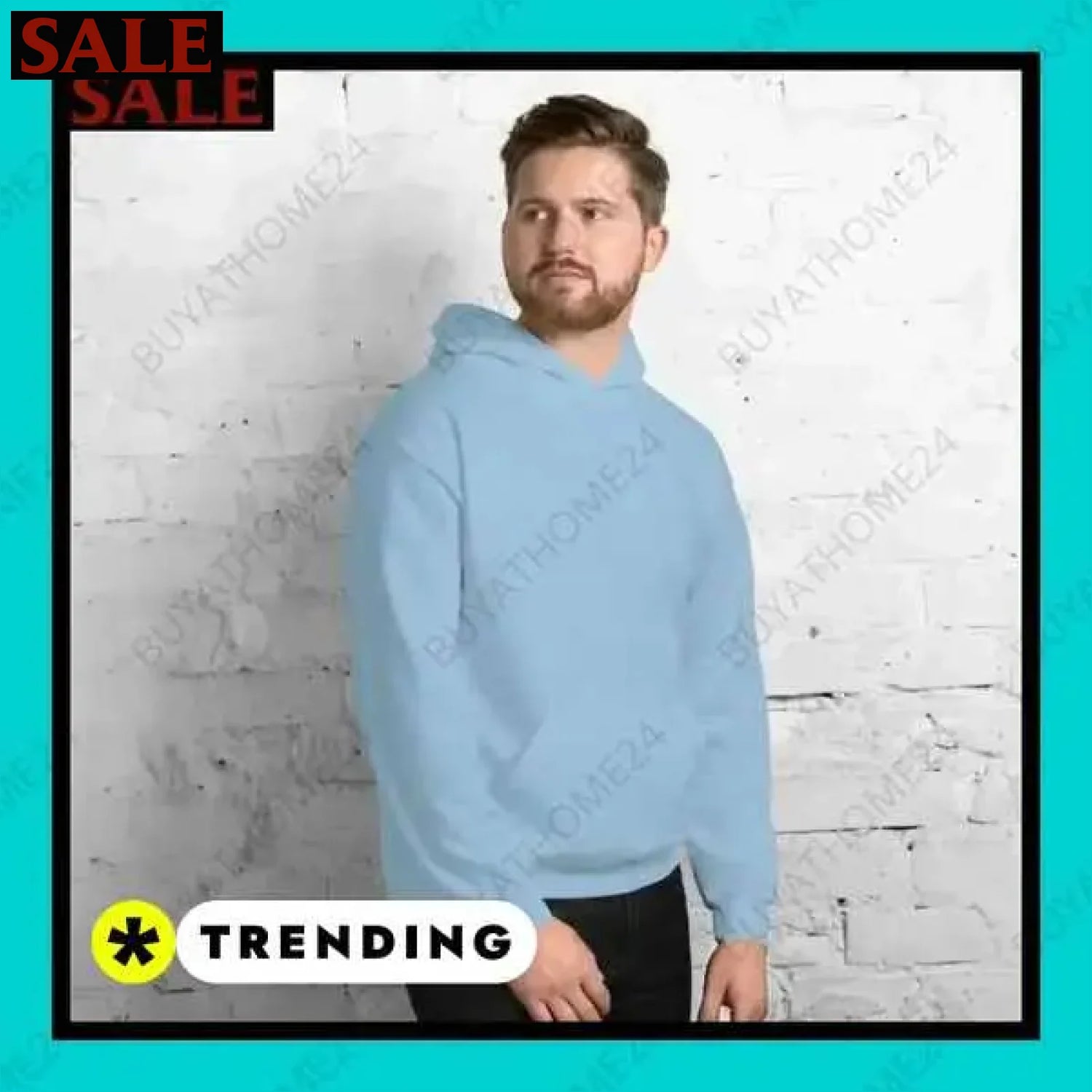 Herren Hoodie in vielen Größen kaufen bei buyathome24 i Kapuzenpullover  Textildruck BUYATHOME24, T-Shirts BUYATHOME24, Hoodies BUYATHOME24,  Hosen BUYATHOME24, Jacken BUYATHOME24, Schuhe BUYATHOME24