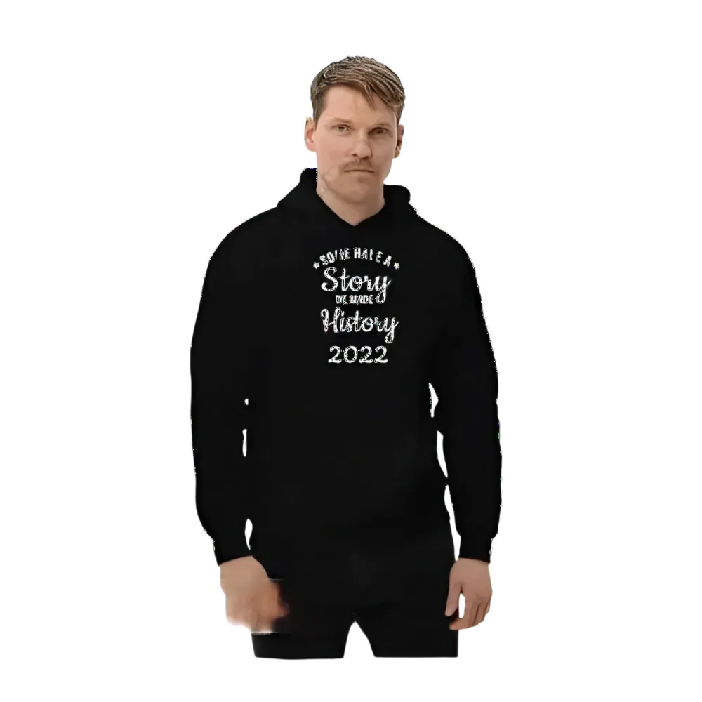 Grafik Unisex Hoodie von BUYATHOME24, Kapuzenpullover für Herren und Damen, in S bis 5XL, mit modernem Design.