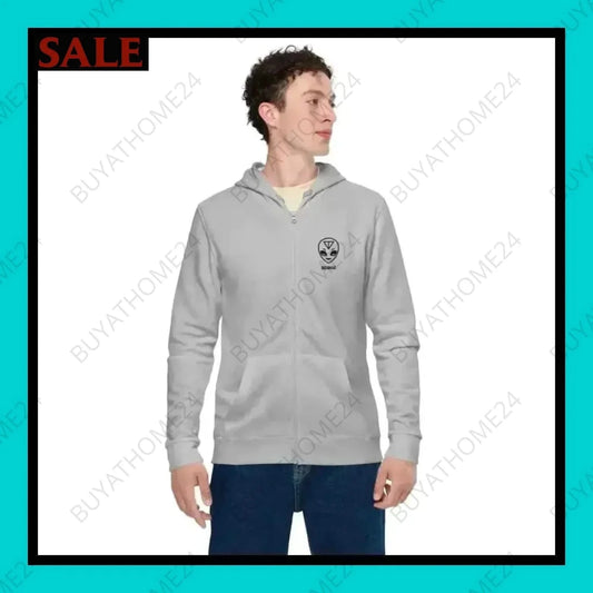 Herren Hoodie mit Reißverschluss S-2XL - BUYATHOME24 - bestickt - GERMANY - HERRENMODE, Hoodie, YOUR STYLE