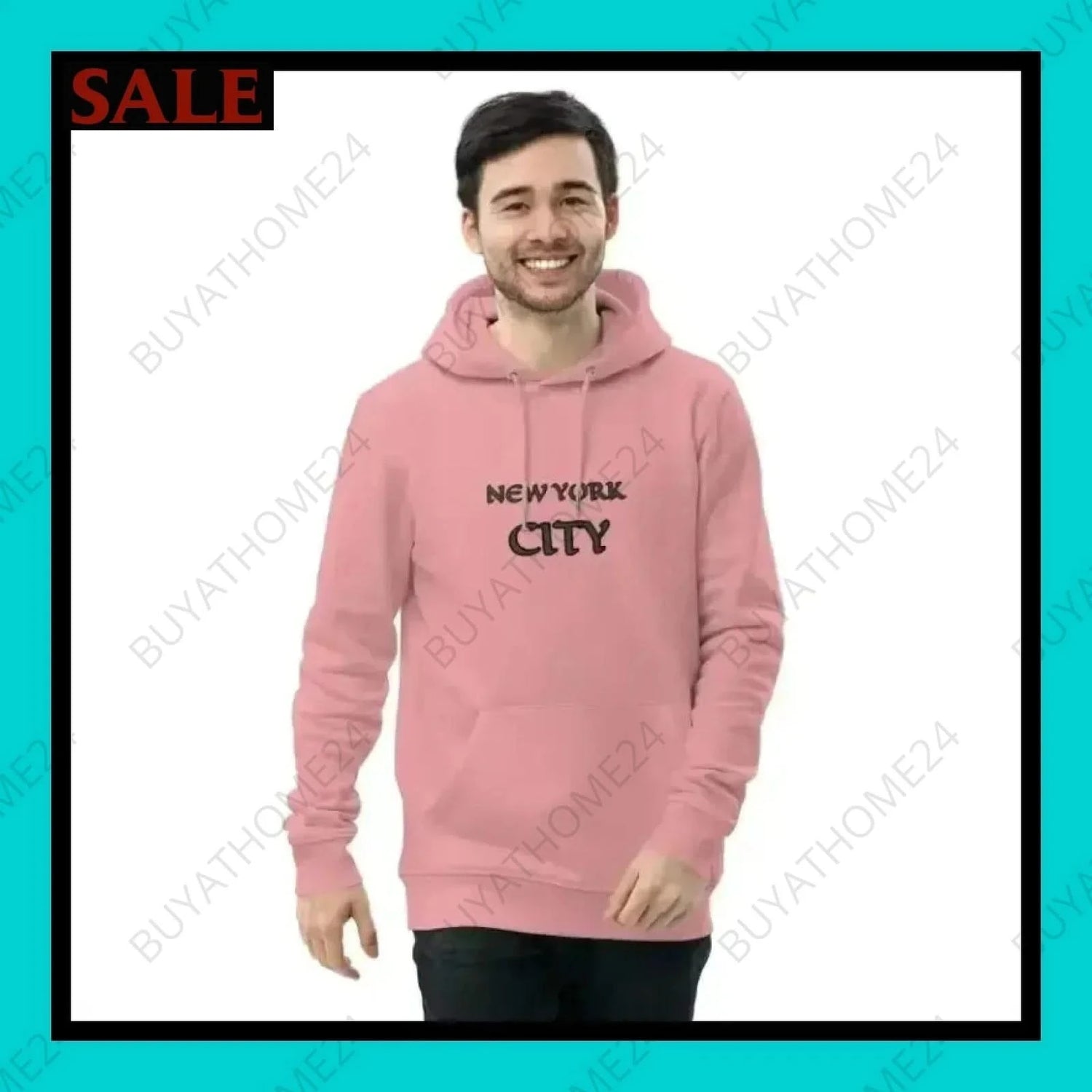 Herren Hoodie S-2XL - BUYATHOME24 - Hoodiedruck - GERMANY - HERRENMODE, Hoodie, YOUR STYLE