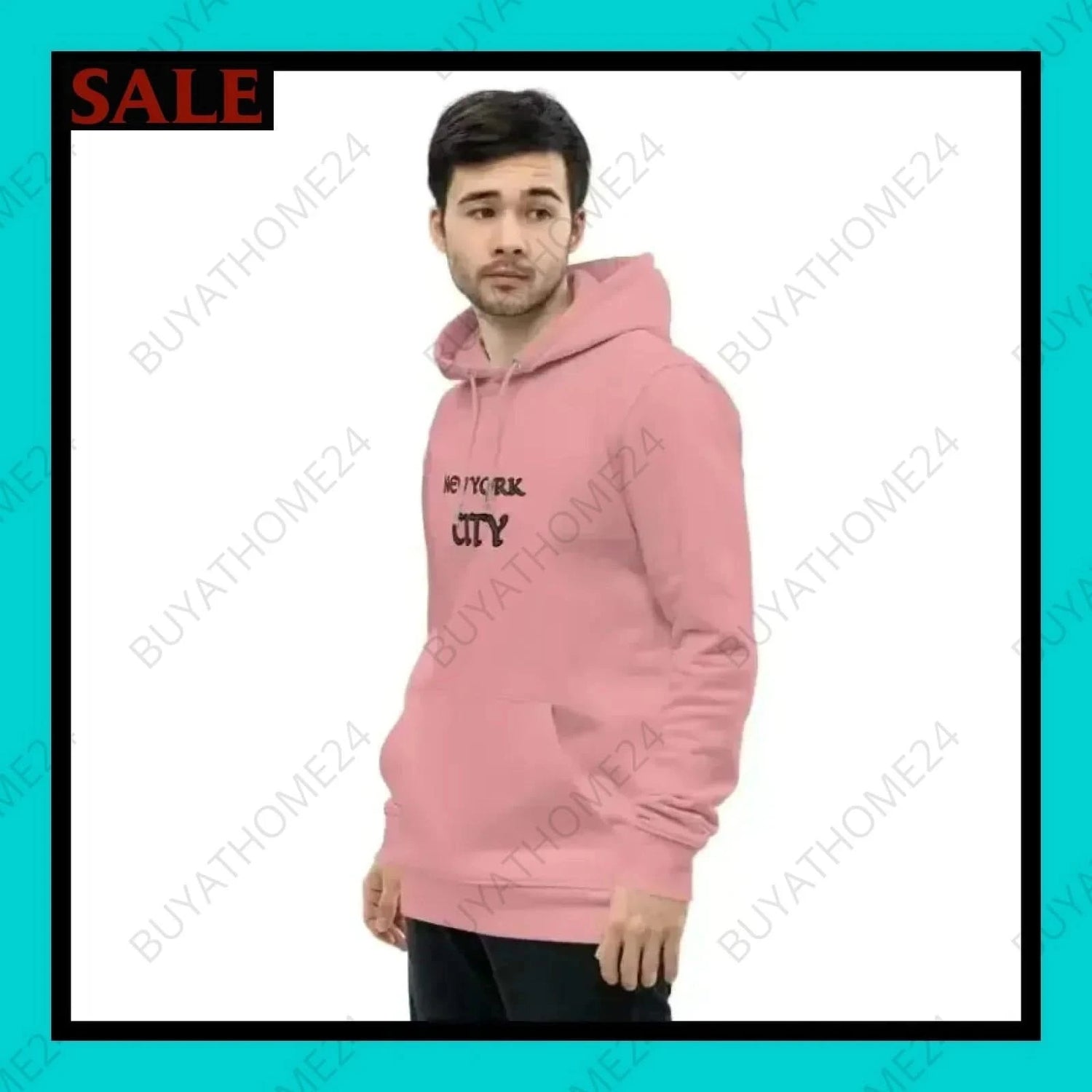 Herren Hoodie S-2XL - BUYATHOME24 - Hoodiedruck - GERMANY - HERRENMODE, Hoodie, YOUR STYLE