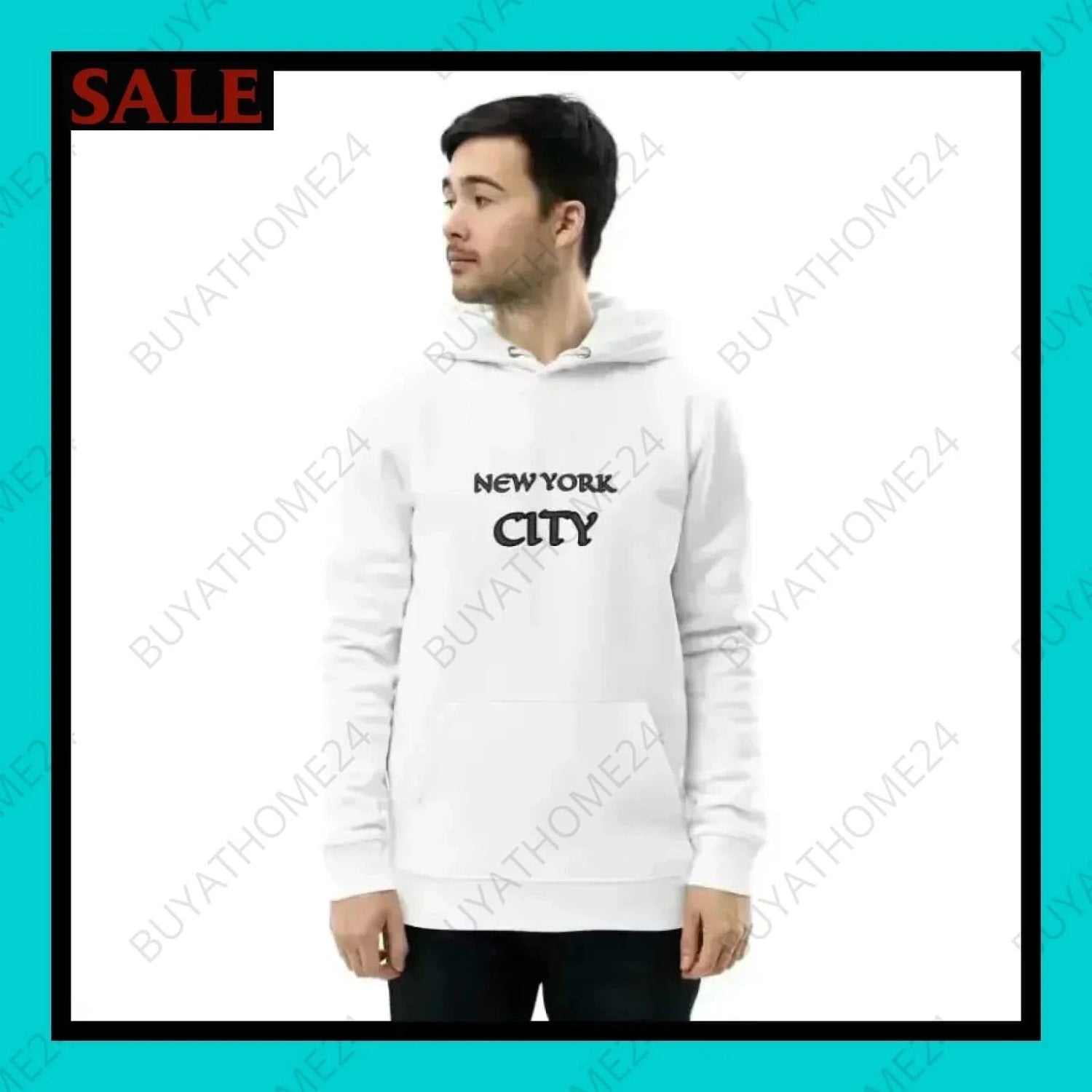 Herren Hoodie S-2XL - BUYATHOME24 - Hoodiedruck - GERMANY - HERRENMODE, Hoodie, YOUR STYLE