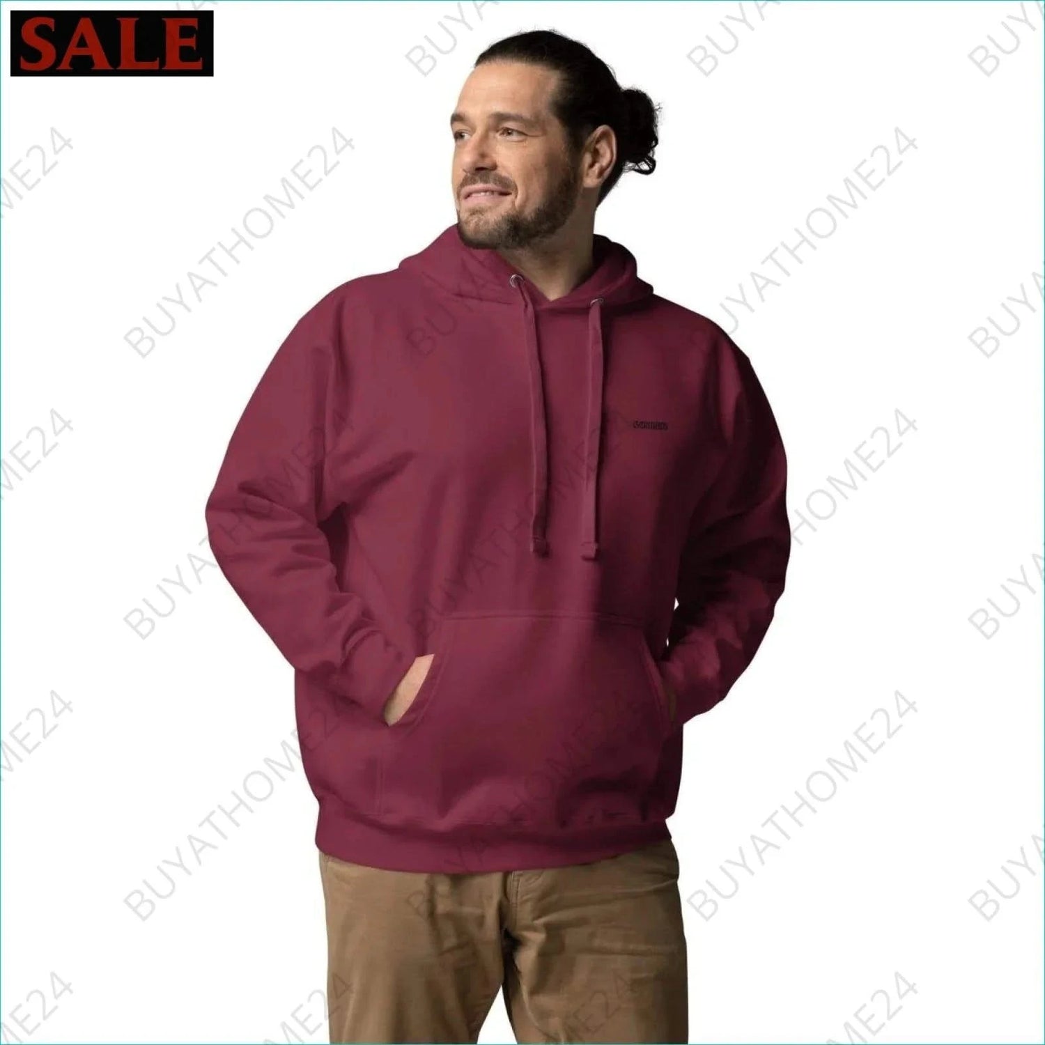 Herren Hoodie S-3XL - BUYATHOME24 - bestickt - GERMANY - HERRENMODE, Hoodie, YOUR STYLE