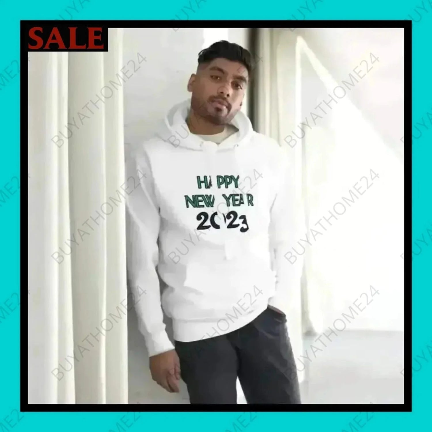 Herren Hoodie S-3XL - BUYATHOME24 - Hoodiedruck - GERMANY - HERRENMODE, Hoodie, NEUJAHR, YOUR STYLE