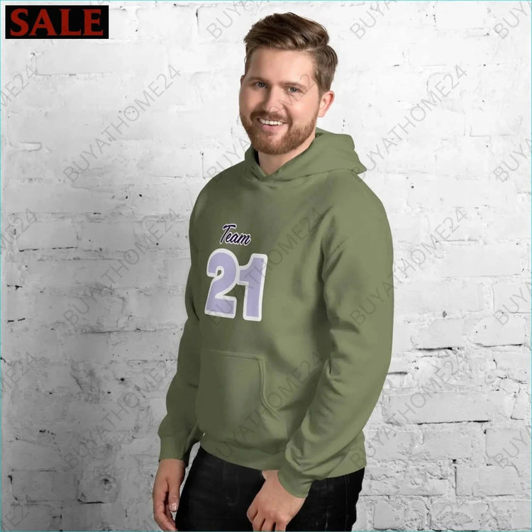 Herren Hoodie S-5XL - BUYATHOME24 - Hoodiedruck - GERMANY - HERRENMODE, Hoodie